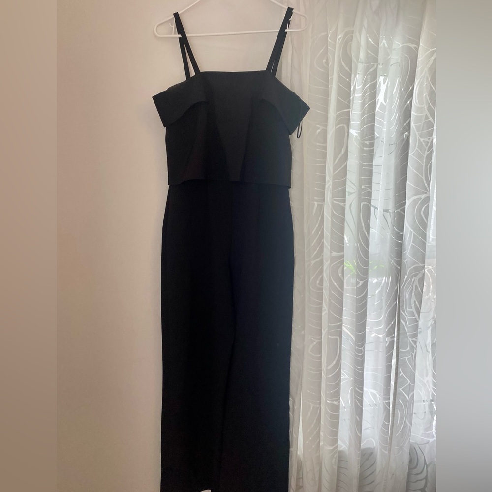Topshop Black Jumpsuit - size 4